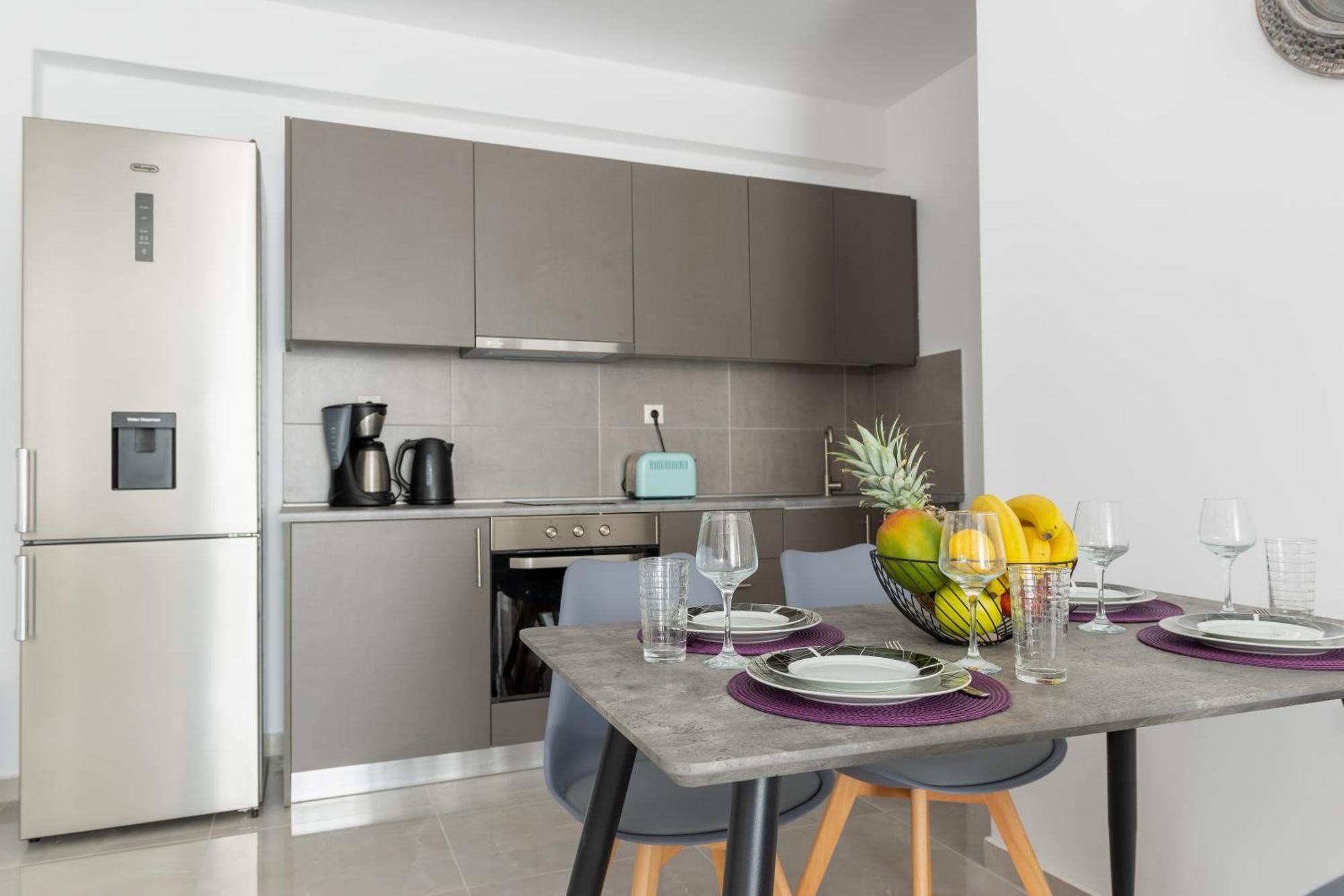 Katerina & Stefanos Family Apartments Arhángelosz Kültér fotó