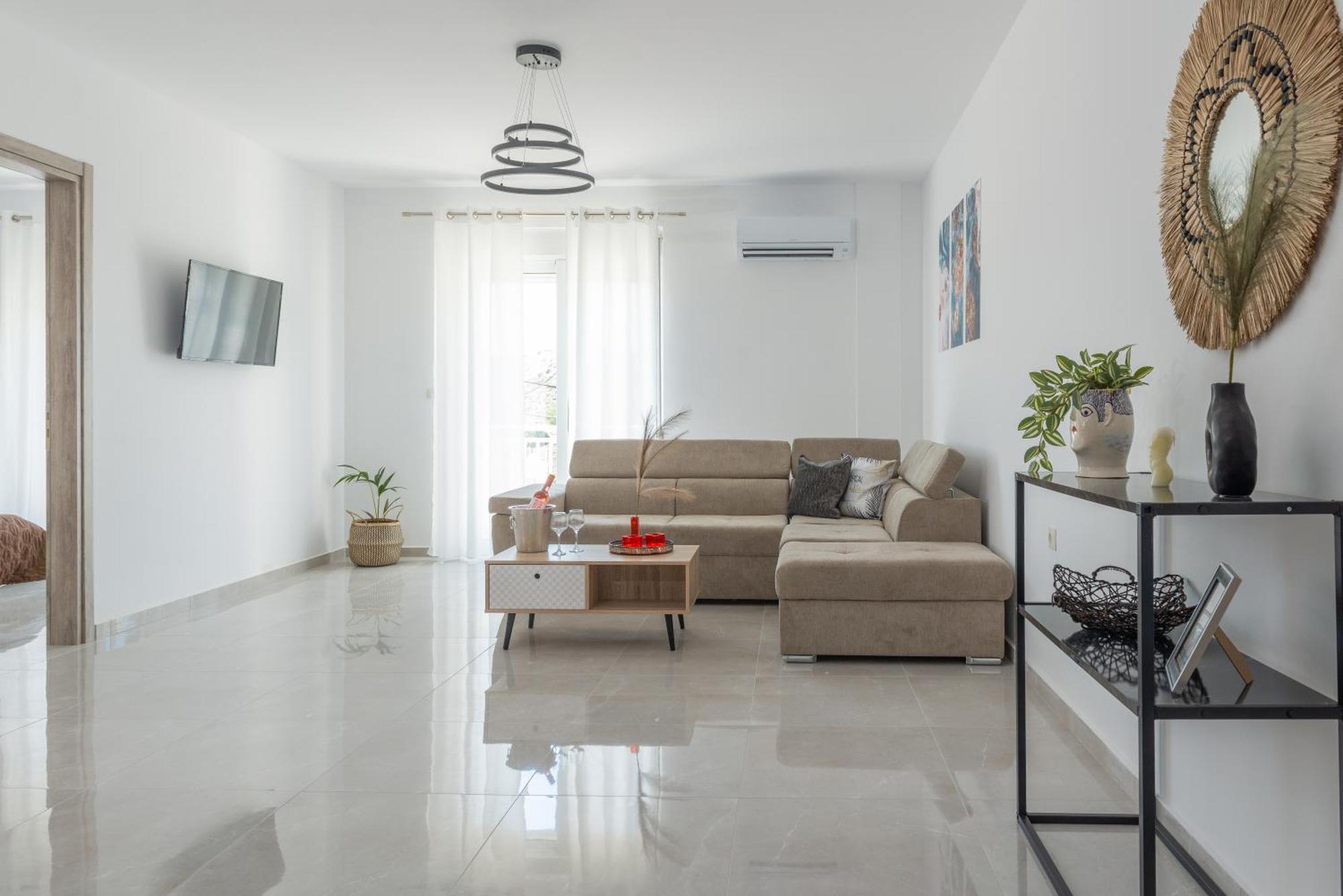 Katerina & Stefanos Family Apartments Arhángelosz Kültér fotó