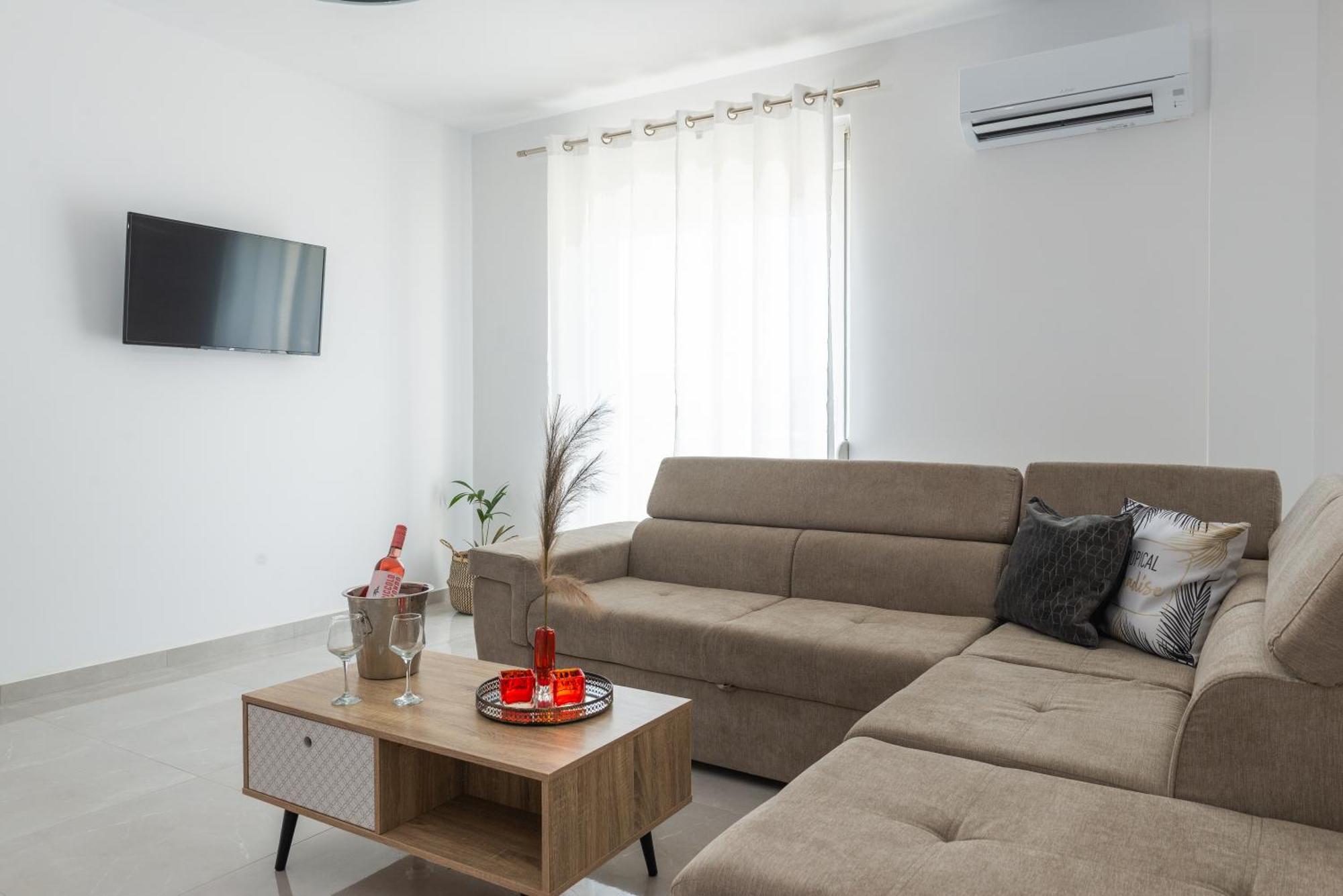 Katerina & Stefanos Family Apartments Arhángelosz Kültér fotó